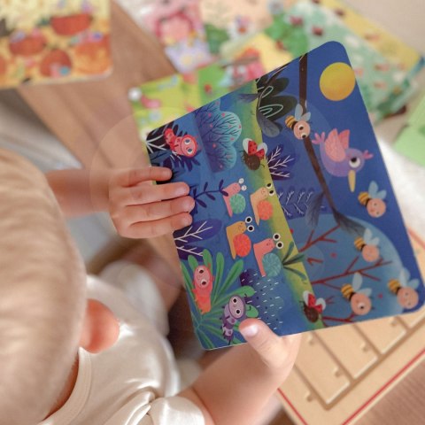 Tooky Toy TOOKY TOY Drewniana Gra Nauka Liczenia Zwierzątka