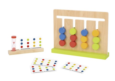 TOOKY TOY Gra Logiczna Układanka na Czas Kolory 30 Wzorów 18 el. TOOKY TOY Gra Logiczna Układanka na Czas Kolory 30 Wzorów 18 el.