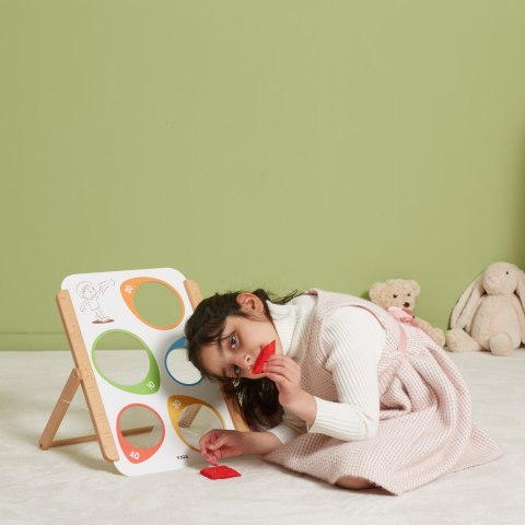 Viga Toys VIGA Drewniana Gra Zręcznościowa Rzut Do Celu Certyfikat FSC