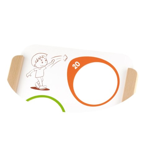 Viga Toys VIGA Drewniana Gra Zręcznościowa Rzut Do Celu Certyfikat FSC