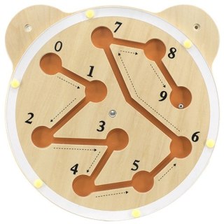 Viga Toys VIGA Drewniana Tablica Labirynt Certyfikat FSC Montessori