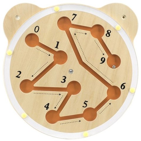 Viga Toys VIGA Drewniana Tablica Labirynt Certyfikat FSC Montessori