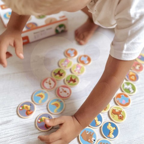 Viga Toys VIGA Gra Zapamiętywanie Memory Zwierzątka