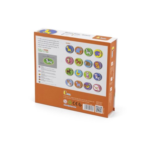Viga Toys VIGA Gra Zapamiętywanie Memory Zwierzątka