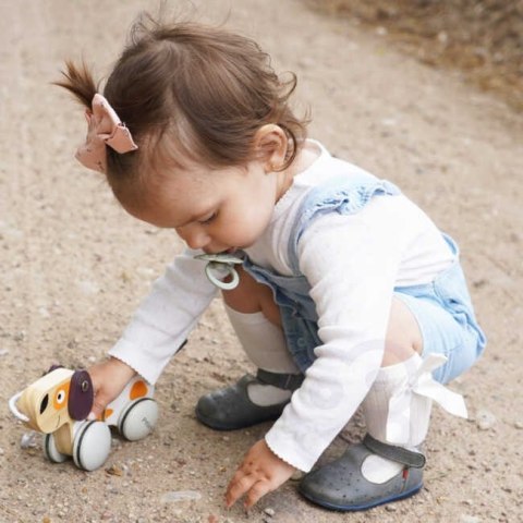 Viga Toys VIGA PolarB Drewniany Piesek do Ciągnięcia