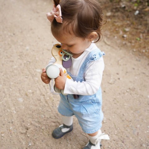 Viga Toys VIGA PolarB Drewniany Piesek do Ciągnięcia