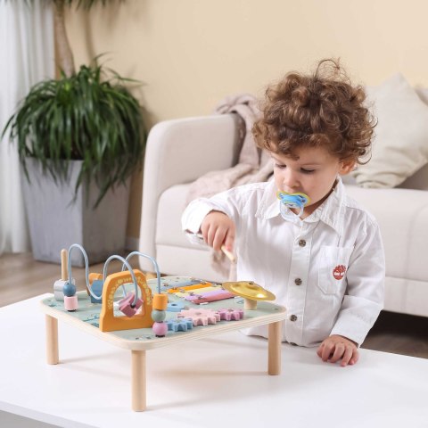 Viga Toys VIGA PolarB Stół Stolik Edukacyjny Pętla Cymbałki Sensoryka Montessori
