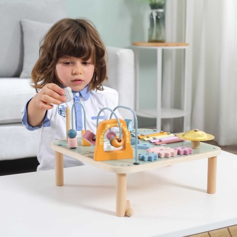 Viga Toys VIGA PolarB Stół Stolik Edukacyjny Pętla Cymbałki Sensoryka Montessori