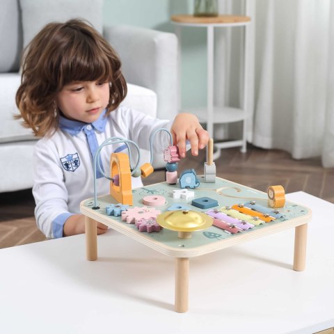 Viga Toys VIGA PolarB Stół Stolik Edukacyjny Pętla Cymbałki Sensoryka Montessori