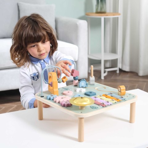 Viga Toys VIGA PolarB Stół Stolik Edukacyjny Pętla Cymbałki Sensoryka Montessori