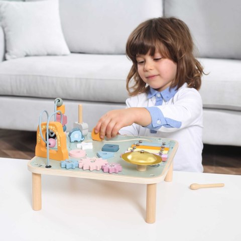 Viga Toys VIGA PolarB Stół Stolik Edukacyjny Pętla Cymbałki Sensoryka Montessori