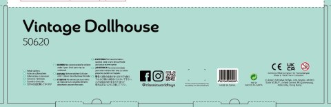 Classic World CLASSIC WORLD Drewniany Domek dla Lalek Vintage