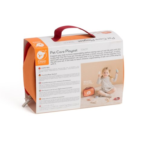 Classic World CLASSIC WORLD Przenośny Zestaw Pielęgnacyjny ''Opieka nas Zwierzakami" Weterynarz