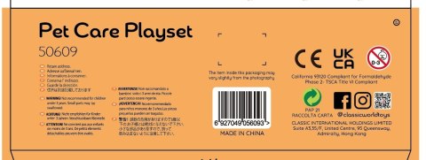 Classic World CLASSIC WORLD Przenośny Zestaw Pielęgnacyjny ''Opieka nas Zwierzakami" Weterynarz