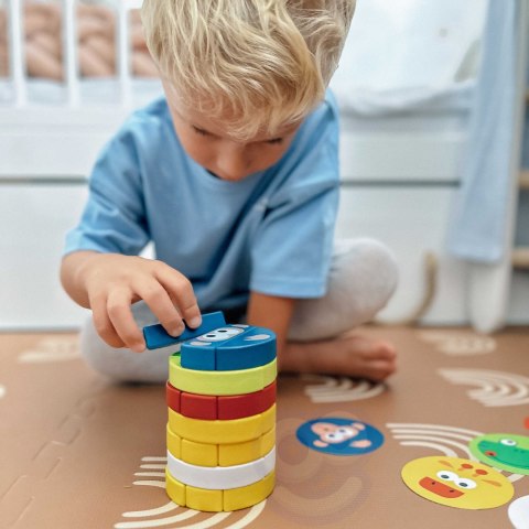 TOOKY TOY Gra Zręcznościowa Klocki Zwierzęta TOOKY TOY Gra Zręcznościowa Klocki Zwierzęta