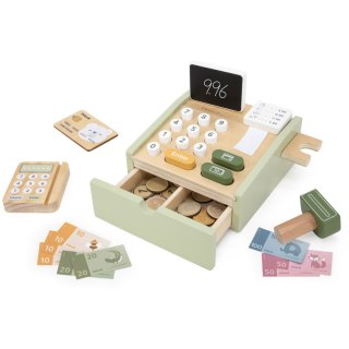 Viga Toys VIGA PolarB Drewniana Kasa Sklepowa Zielona