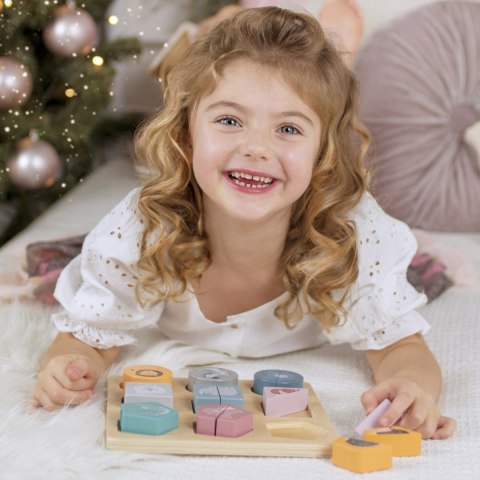 Viga Toys VIGA PolarB Drewniana Układanka Klocki - Zwierzątka