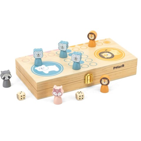 Viga Toys VIGA PolarB Drewniana gra Ludo Chińczyk