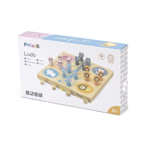 Viga Toys VIGA PolarB Drewniana gra Ludo Chińczyk