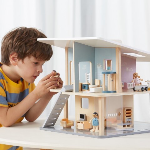 Viga Toys VIGA PolarB Drewniane Lalki Rodzina Lalek Zestaw Figurki