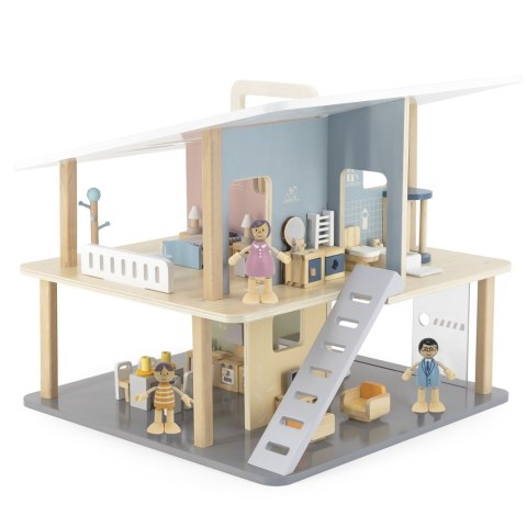 Viga Toys VIGA PolarB Drewniane Lalki Rodzina Lalek Zestaw Figurki
