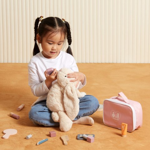 Viga Toys VIGA PolarB Drewniany Zestaw do Makijażu Kosmetyczka Torba