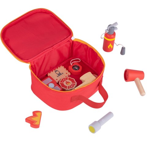 Tooky Toy Tooky Toy Zestaw Małego Strażaka dla Dzieci 11 el.