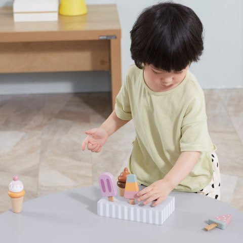 Viga Toys VIGA PolarB Lody na Patyku ze Stojakiem 5 szt.