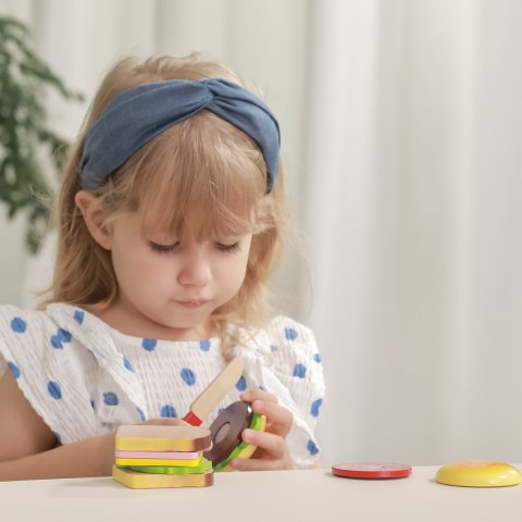 Viga Toys Viga Zestaw Do Krojenia Hamburger i Kanapka