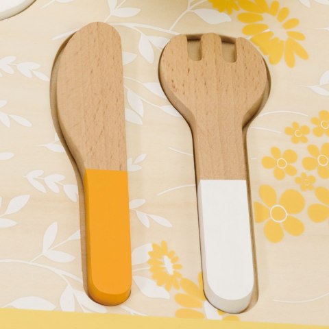 Classic World CLASSIC WORLD Drewniany Zestaw Śniadaniowy 13 el.