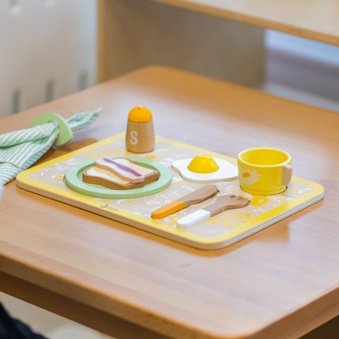 Classic World CLASSIC WORLD Drewniany Zestaw Śniadaniowy 13 el.