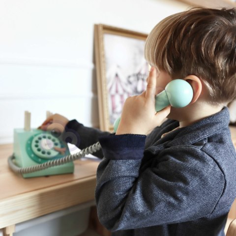 Classic World CLASSIC WORLD Klasyczny Drewniany Telefon dla Dzieci 4 el.