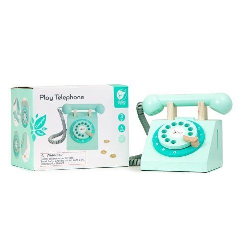 Classic World CLASSIC WORLD Klasyczny Drewniany Telefon dla Dzieci 4 el.