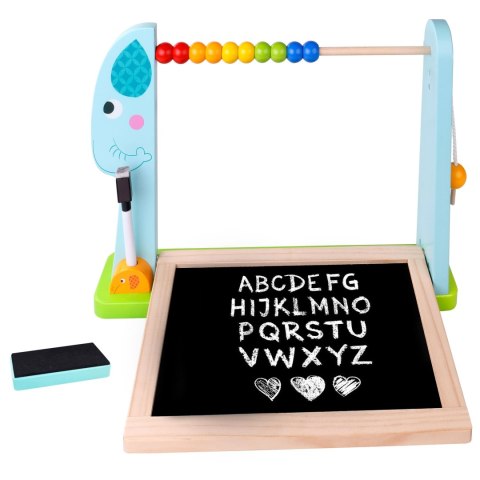 Tooky Toy TOOKY TOY Edukacyjna Tablica Na Biurko + 18 magnetycznych elementów