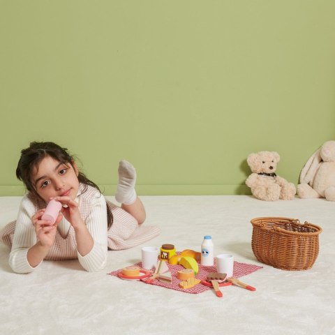 Viga Toys VIGA Drewniany Zestaw Piknikowy 30 el.