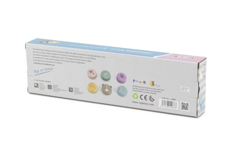 Viga Toys VIGA PolarB Drewniane Ciastka Ciasteczka Cukiernia Zestaw Makaroników