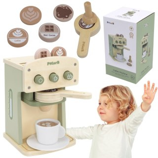 Viga Toys VIGA PolarB Drewniany Ekspres do Kawy Zielony + Akcesoria