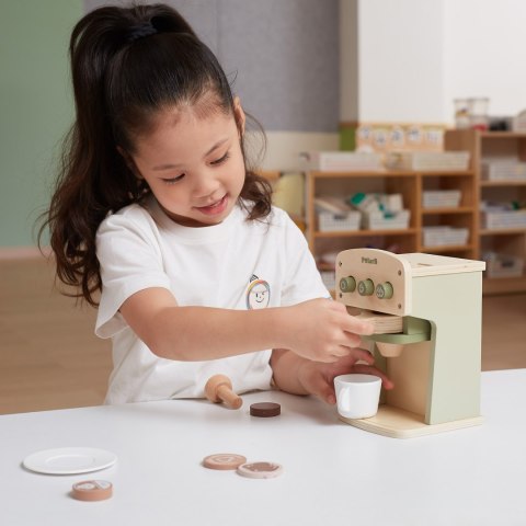 Viga Toys VIGA PolarB Drewniany Ekspres do Kawy Zielony + Akcesoria