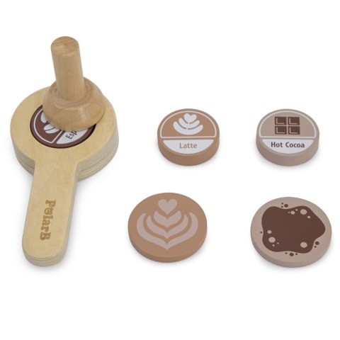 Viga Toys VIGA PolarB Drewniany Ekspres do Kawy Zielony + Akcesoria