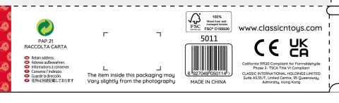 Classic World CLASSIC WORLD Drewniany Zestaw do Krojenia Warzyw