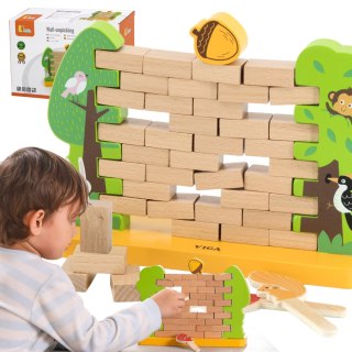 Viga Toys VIGA Drewniana Gra Zręcznościowa Spadający Żołądź Układanka
