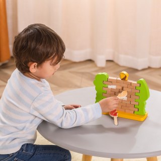 Viga Toys VIGA Drewniana Gra Zręcznościowa Spadający Żołądź Układanka