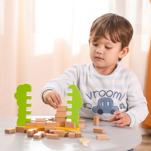 Viga Toys VIGA Drewniana Gra Zręcznościowa Spadający Żołądź Układanka