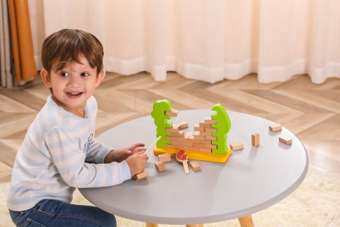 Viga Toys VIGA Drewniana Gra Zręcznościowa Spadający Żołądź Układanka