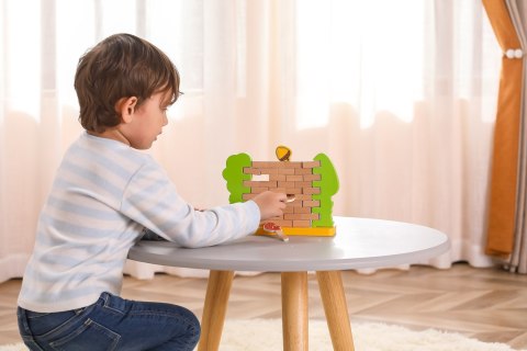 Viga Toys VIGA Drewniana Gra Zręcznościowa Spadający Żołądź Układanka