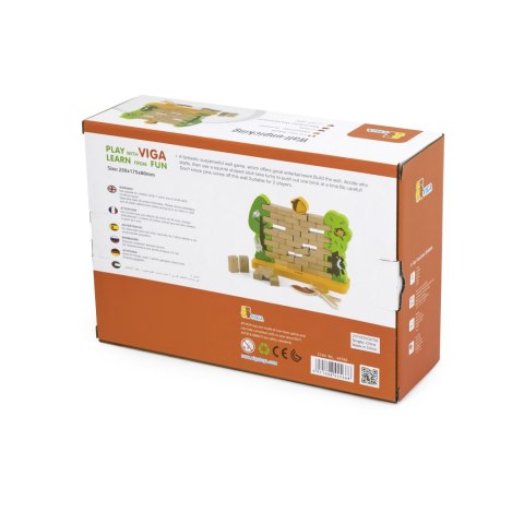 Viga Toys VIGA Drewniana Gra Zręcznościowa Spadający Żołądź Układanka