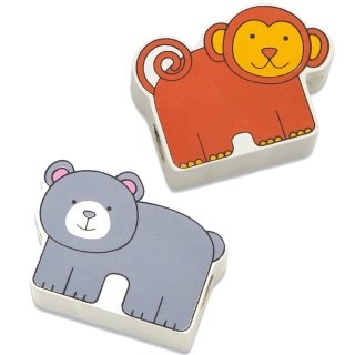 Viga Toys VIGA Drewniana Nawlekanka Przeplatanka Klocki Safari ZOO