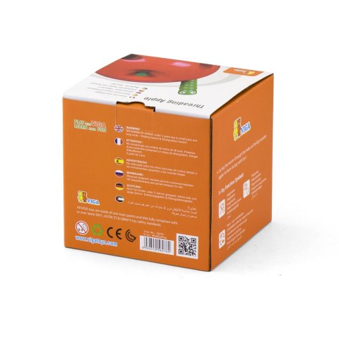 Viga Toys VIGA Drewniana Przeplatanka Labirynt Edukacyjna Robaczek w Jabłuszku Montessori