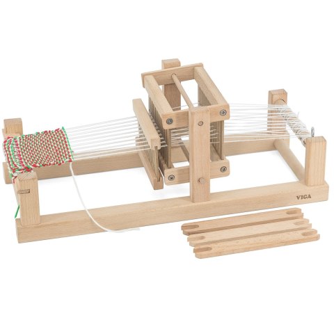 Viga Toys VIGA Krosno Tkackie Warsztat Tkacki Drewniany Certyfikat FSC