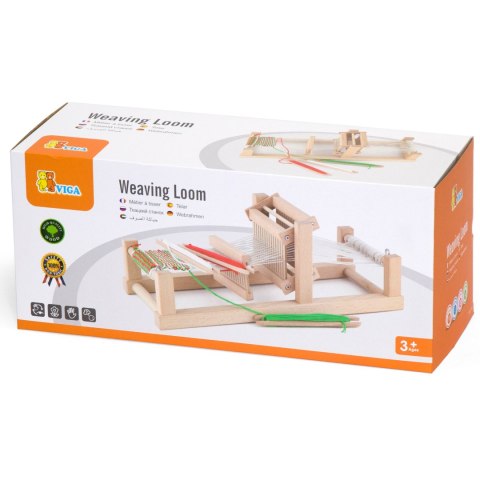 Viga Toys VIGA Krosno Tkackie Warsztat Tkacki Drewniany Certyfikat FSC